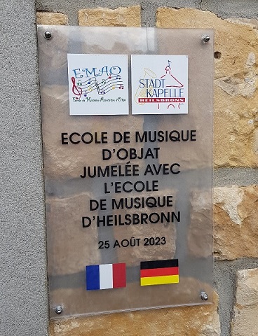 Foto Plaque École de Musique